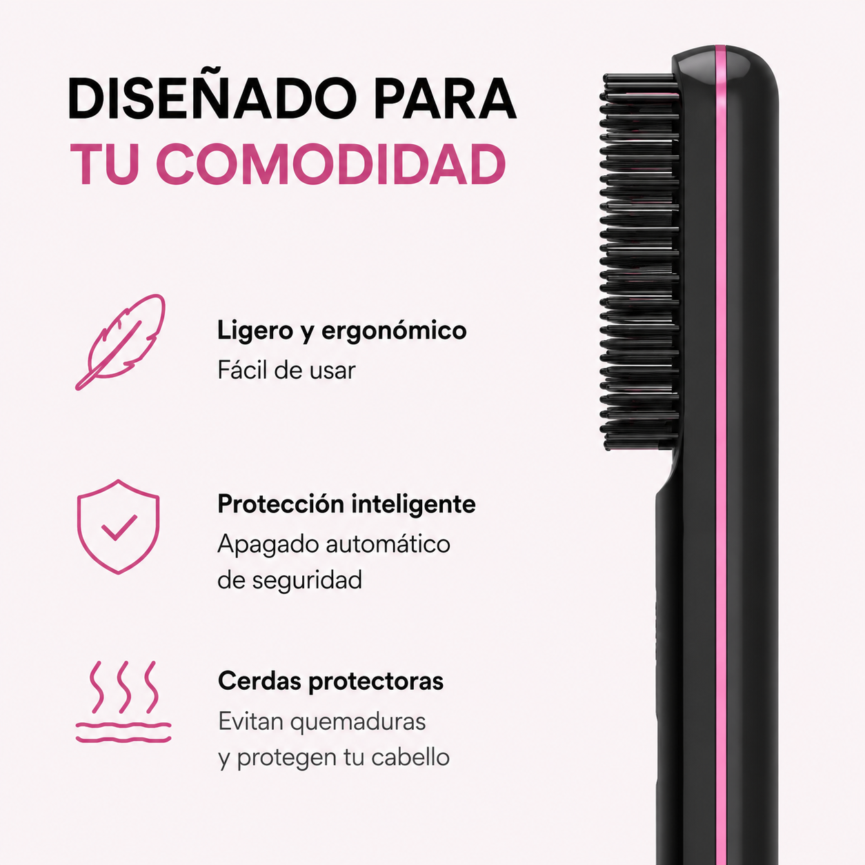 GoLiss™ Cepillo Alisador Inalámbrico